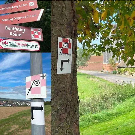 Am Keltenberg, La Stella, Bonifatiusroute * Glauburg