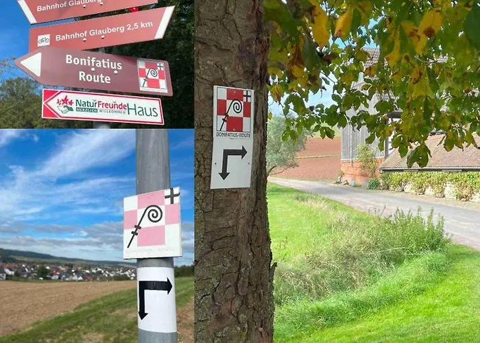 Am Keltenberg, La Stella, Bonifatiusroute * Glauburg