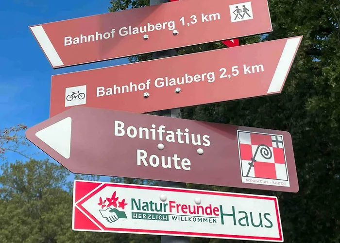 דירה Am Keltenberg, La Stella, Bonifatiusroute Glauburg